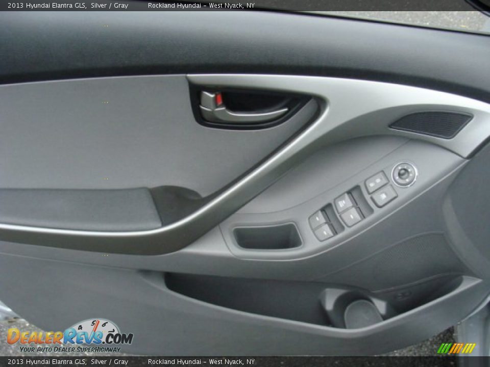 2013 Hyundai Elantra GLS Silver / Gray Photo #5