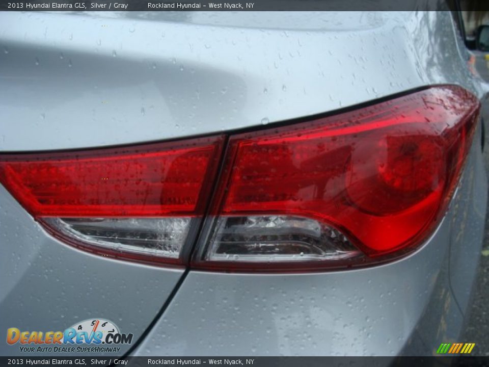 2013 Hyundai Elantra GLS Silver / Gray Photo #18