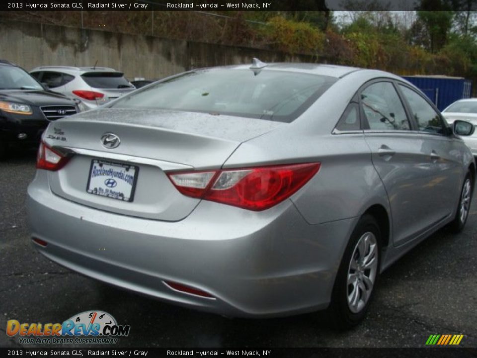2013 Hyundai Sonata GLS Radiant Silver / Gray Photo #4