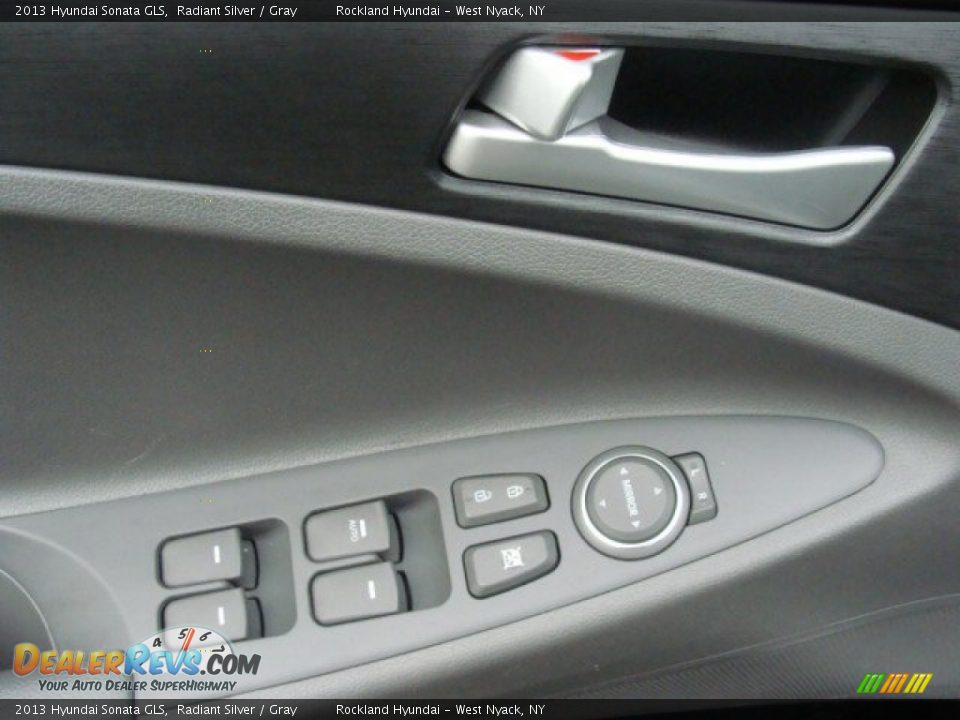 2013 Hyundai Sonata GLS Radiant Silver / Gray Photo #8