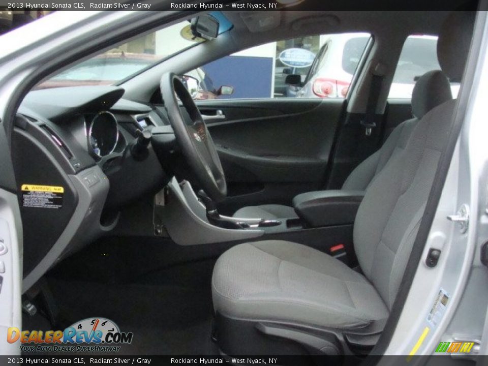 2013 Hyundai Sonata GLS Radiant Silver / Gray Photo #10