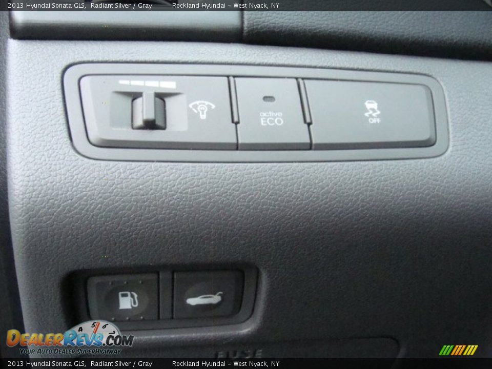 2013 Hyundai Sonata GLS Radiant Silver / Gray Photo #12