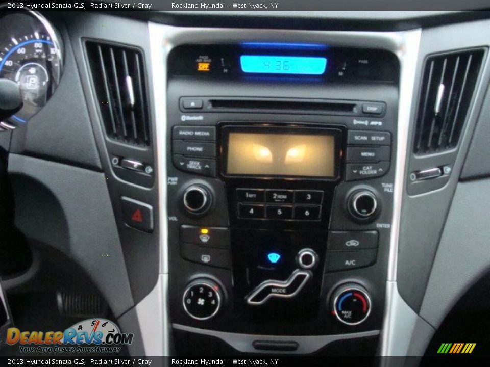 2013 Hyundai Sonata GLS Radiant Silver / Gray Photo #17