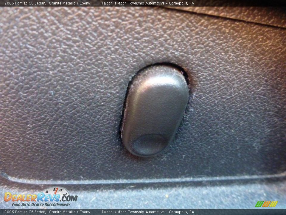 2006 Pontiac G6 Sedan Granite Metallic / Ebony Photo #2