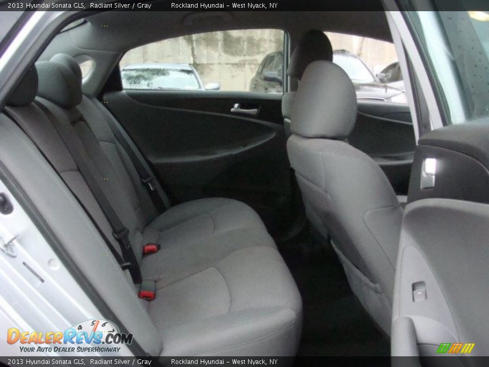 2013 Hyundai Sonata GLS Radiant Silver / Gray Photo #23