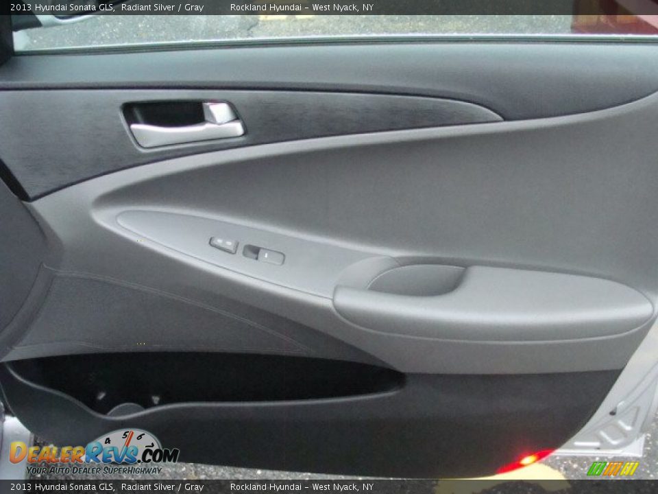 2013 Hyundai Sonata GLS Radiant Silver / Gray Photo #24