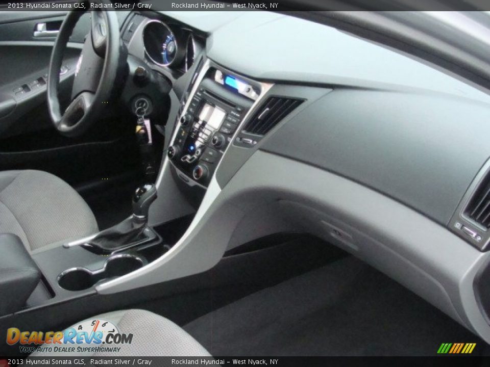 2013 Hyundai Sonata GLS Radiant Silver / Gray Photo #25