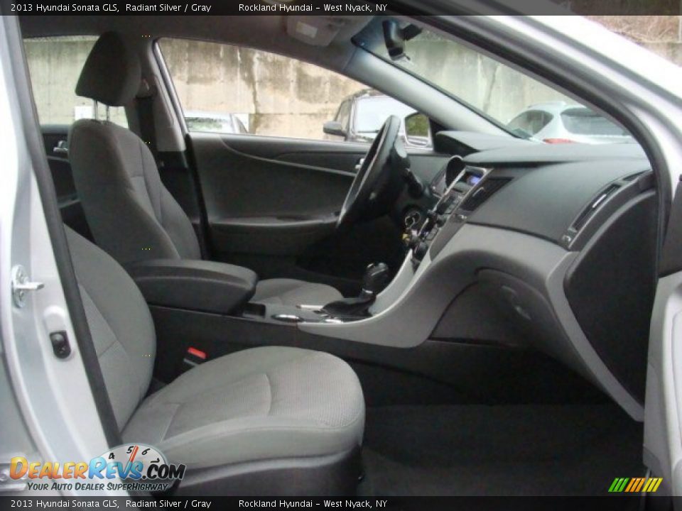2013 Hyundai Sonata GLS Radiant Silver / Gray Photo #26