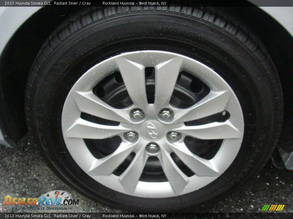 2013 Hyundai Sonata GLS Radiant Silver / Gray Photo #27