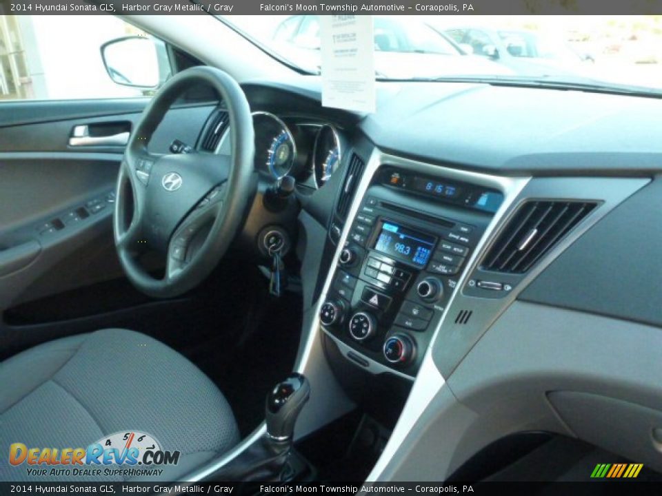 2014 Hyundai Sonata GLS Harbor Gray Metallic / Gray Photo #3