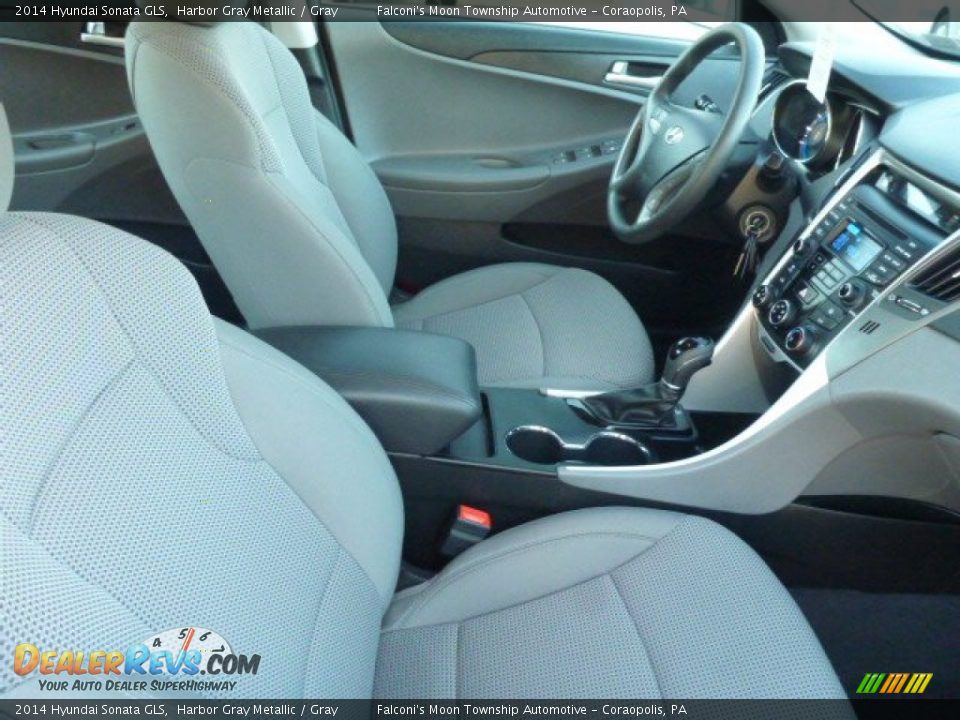 2014 Hyundai Sonata GLS Harbor Gray Metallic / Gray Photo #4