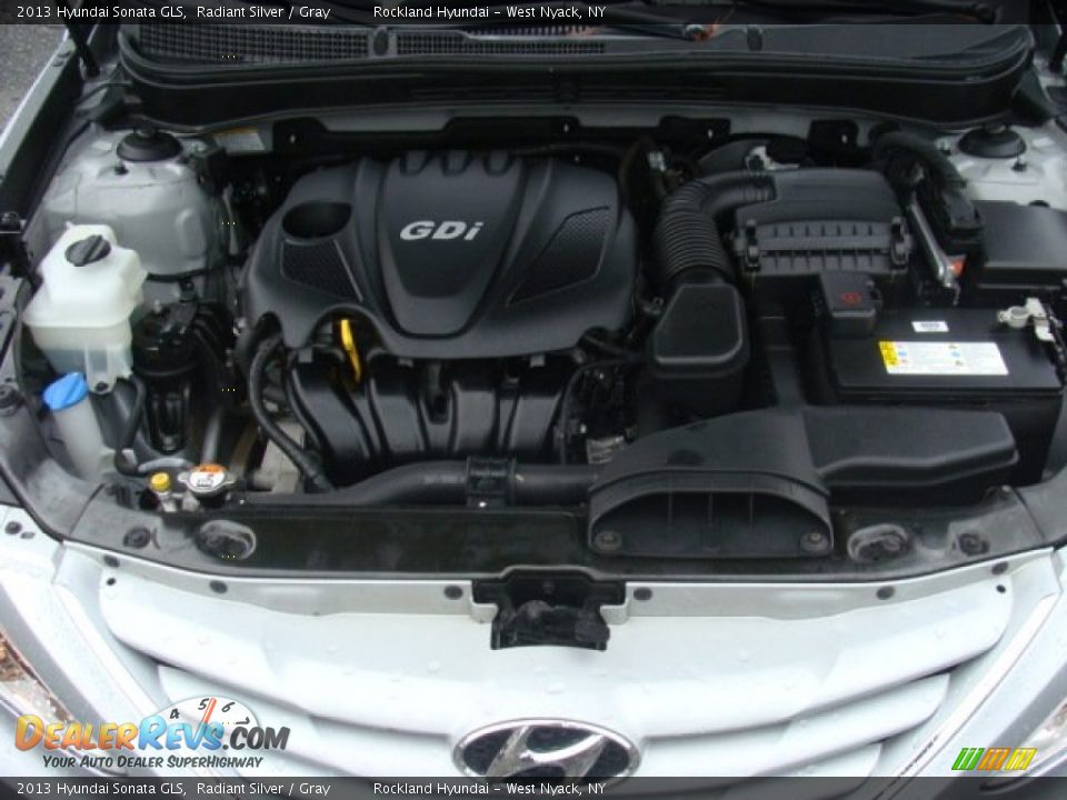 2013 Hyundai Sonata GLS Radiant Silver / Gray Photo #29