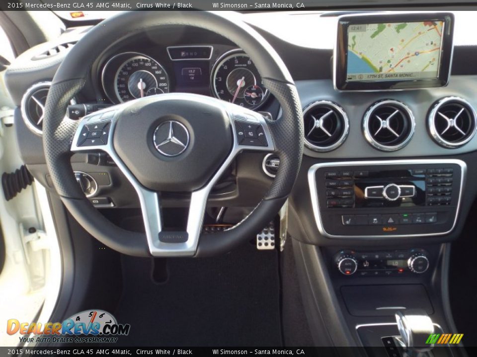 2015 Mercedes-Benz GLA 45 AMG 4Matic Cirrus White / Black Photo #10