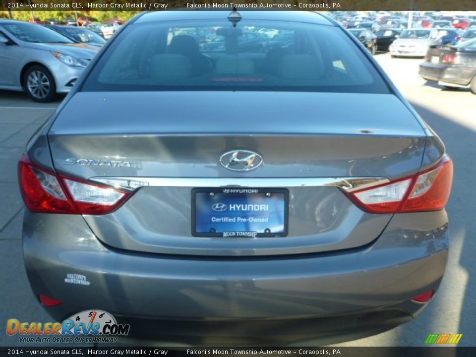 2014 Hyundai Sonata GLS Harbor Gray Metallic / Gray Photo #7