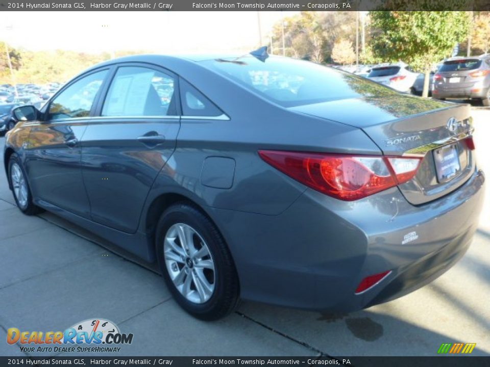 2014 Hyundai Sonata GLS Harbor Gray Metallic / Gray Photo #8