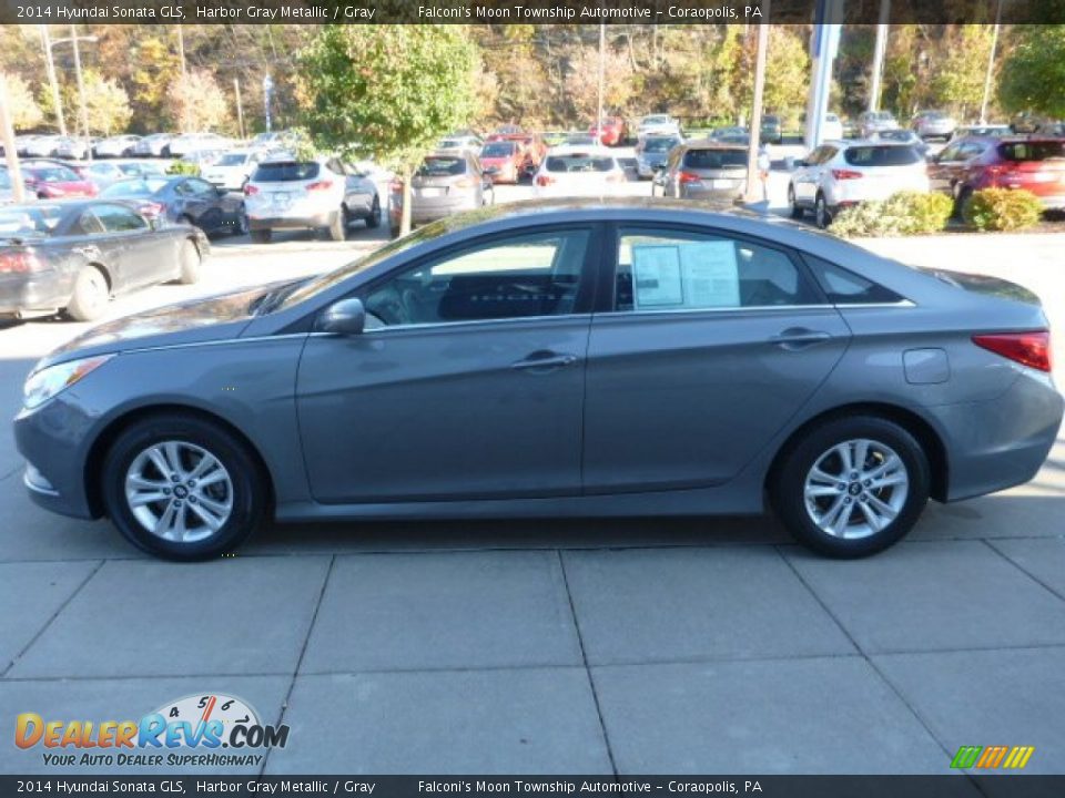 2014 Hyundai Sonata GLS Harbor Gray Metallic / Gray Photo #9