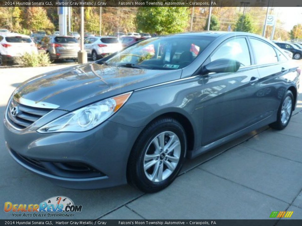 2014 Hyundai Sonata GLS Harbor Gray Metallic / Gray Photo #10