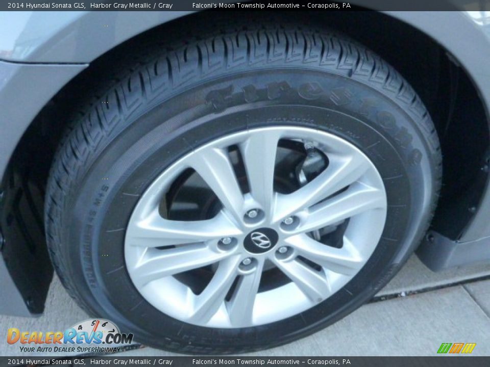2014 Hyundai Sonata GLS Harbor Gray Metallic / Gray Photo #12