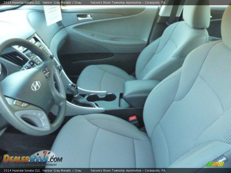 2014 Hyundai Sonata GLS Harbor Gray Metallic / Gray Photo #13
