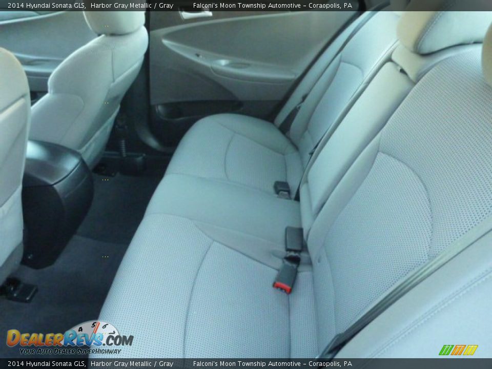 2014 Hyundai Sonata GLS Harbor Gray Metallic / Gray Photo #14