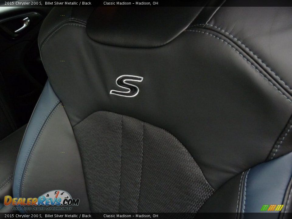 2015 Chrysler 200 S Billet Silver Metallic / Black Photo #5