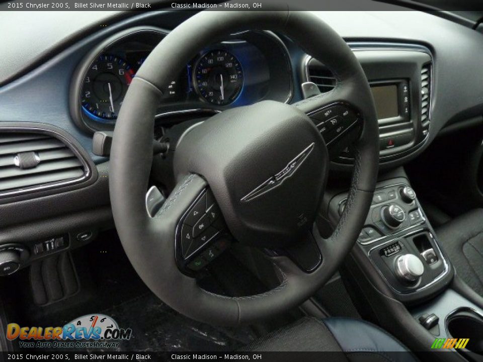 2015 Chrysler 200 S Billet Silver Metallic / Black Photo #6