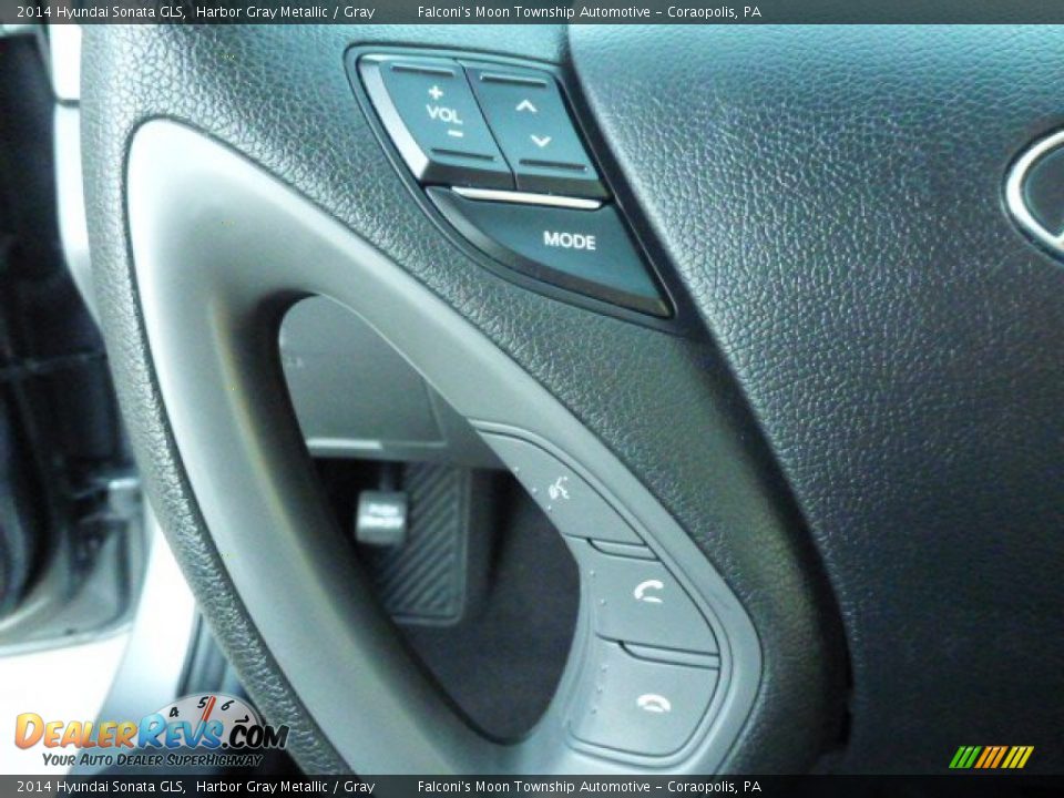 2014 Hyundai Sonata GLS Harbor Gray Metallic / Gray Photo #18