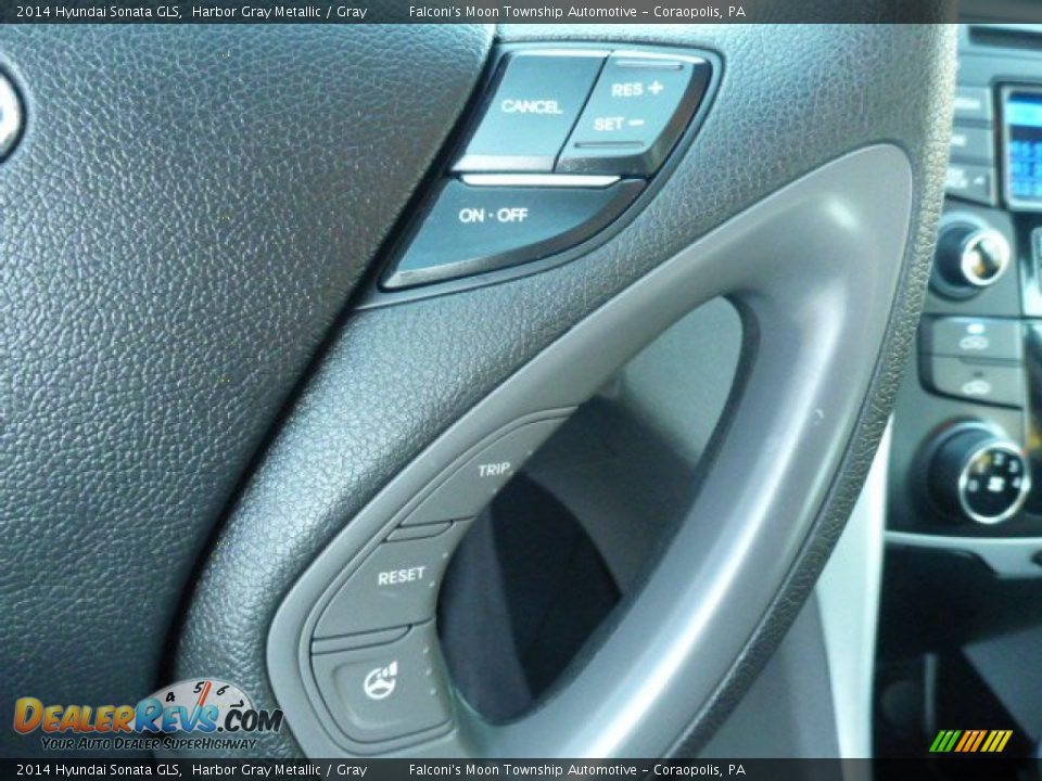 2014 Hyundai Sonata GLS Harbor Gray Metallic / Gray Photo #19
