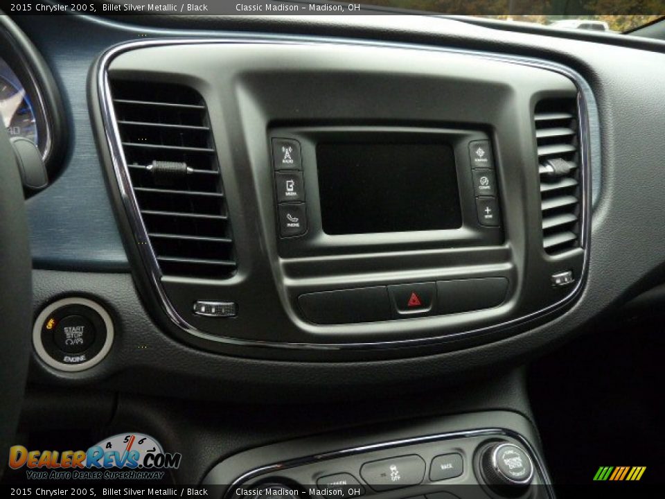 2015 Chrysler 200 S Billet Silver Metallic / Black Photo #7