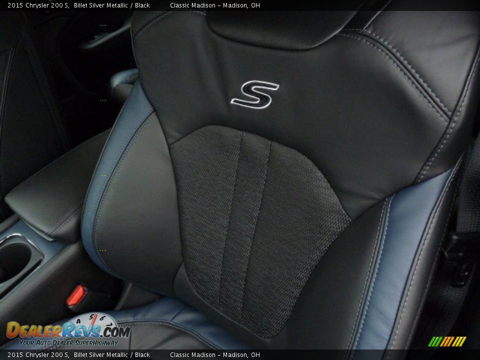 2015 Chrysler 200 S Billet Silver Metallic / Black Photo #10