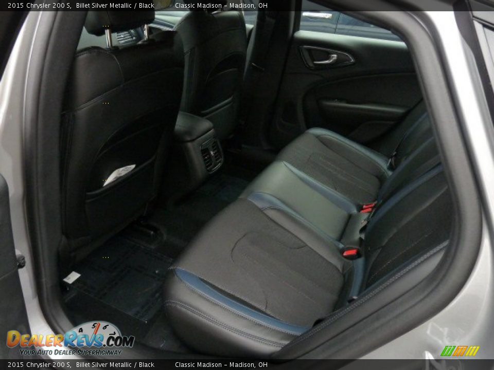 2015 Chrysler 200 S Billet Silver Metallic / Black Photo #11