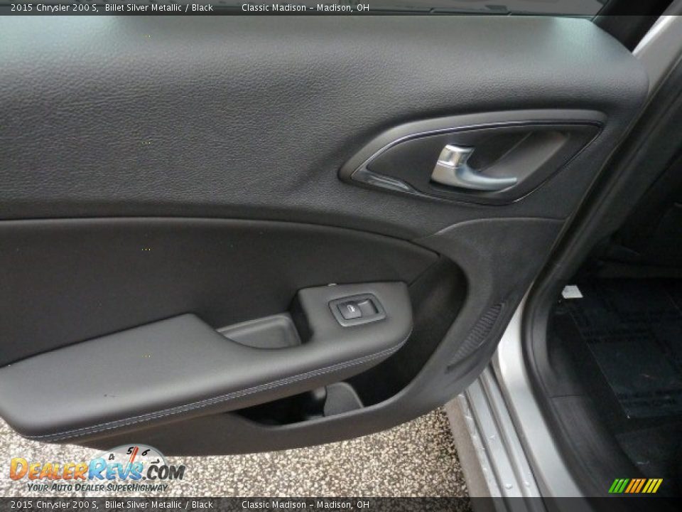2015 Chrysler 200 S Billet Silver Metallic / Black Photo #12
