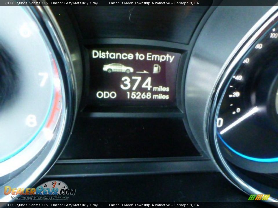 2014 Hyundai Sonata GLS Harbor Gray Metallic / Gray Photo #25