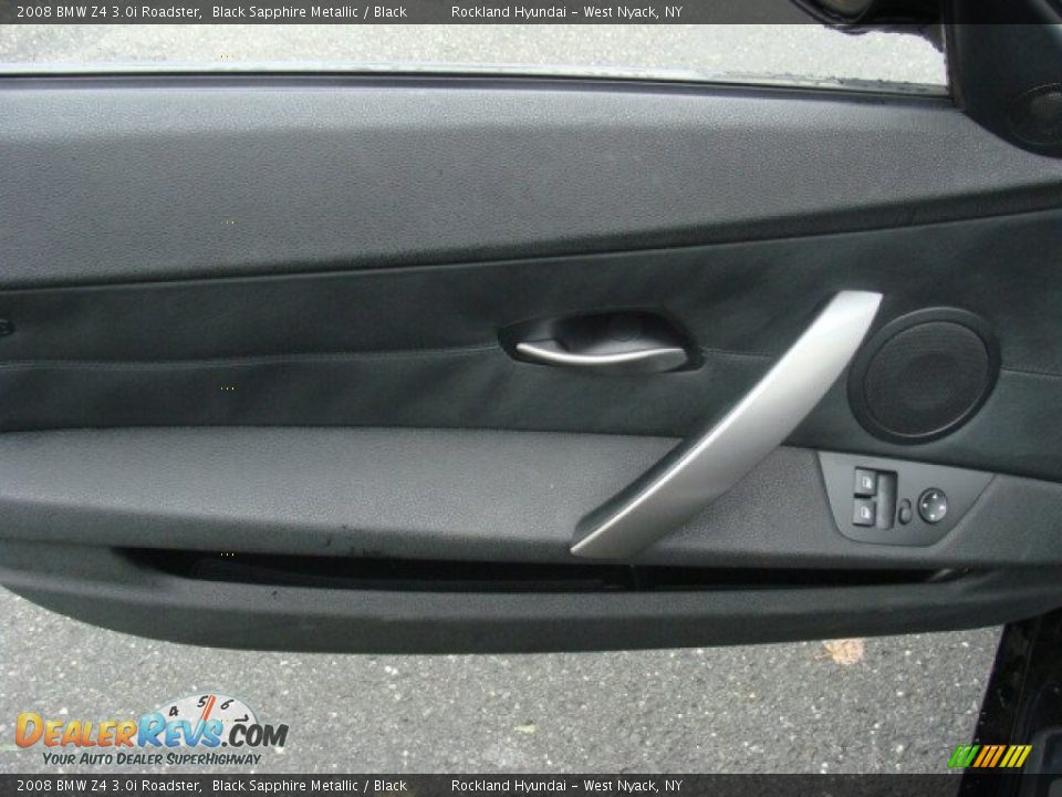 2008 BMW Z4 3.0i Roadster Black Sapphire Metallic / Black Photo #12