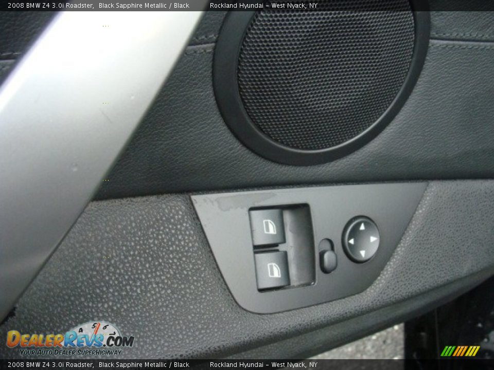2008 BMW Z4 3.0i Roadster Black Sapphire Metallic / Black Photo #13