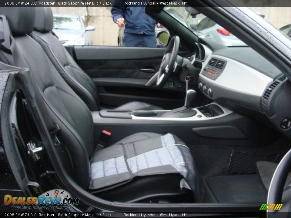 2008 BMW Z4 3.0i Roadster Black Sapphire Metallic / Black Photo #15