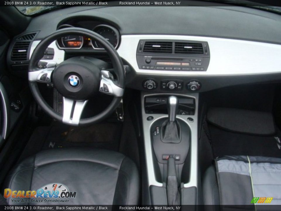 2008 BMW Z4 3.0i Roadster Black Sapphire Metallic / Black Photo #16