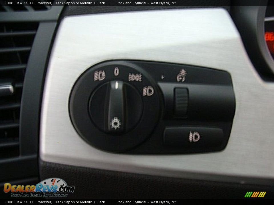 2008 BMW Z4 3.0i Roadster Black Sapphire Metallic / Black Photo #17