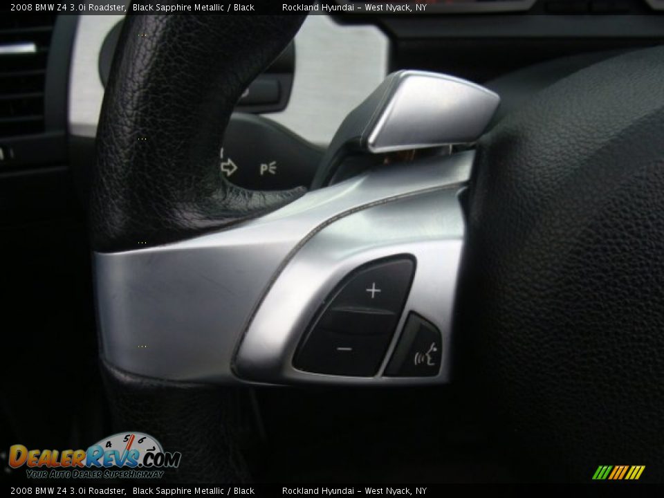 2008 BMW Z4 3.0i Roadster Black Sapphire Metallic / Black Photo #19