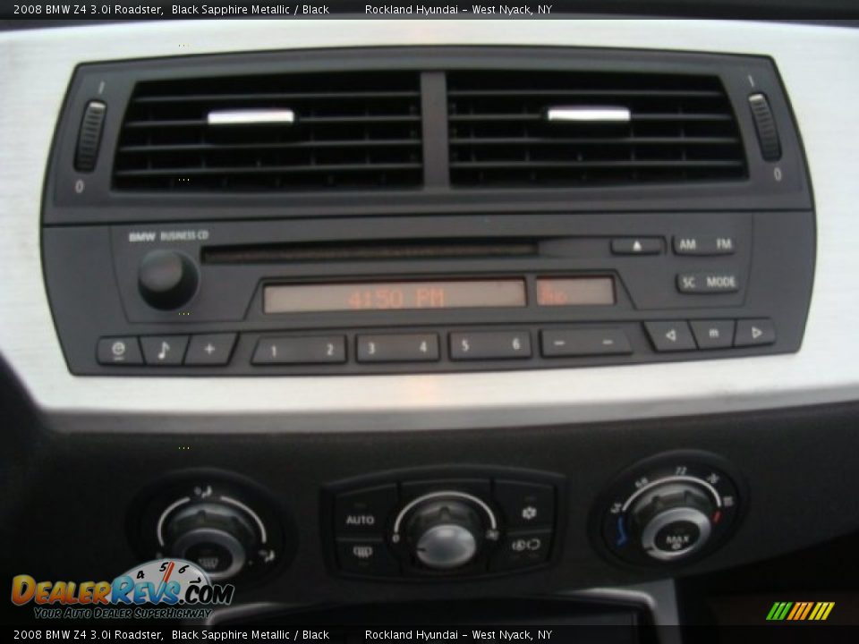 2008 BMW Z4 3.0i Roadster Black Sapphire Metallic / Black Photo #22