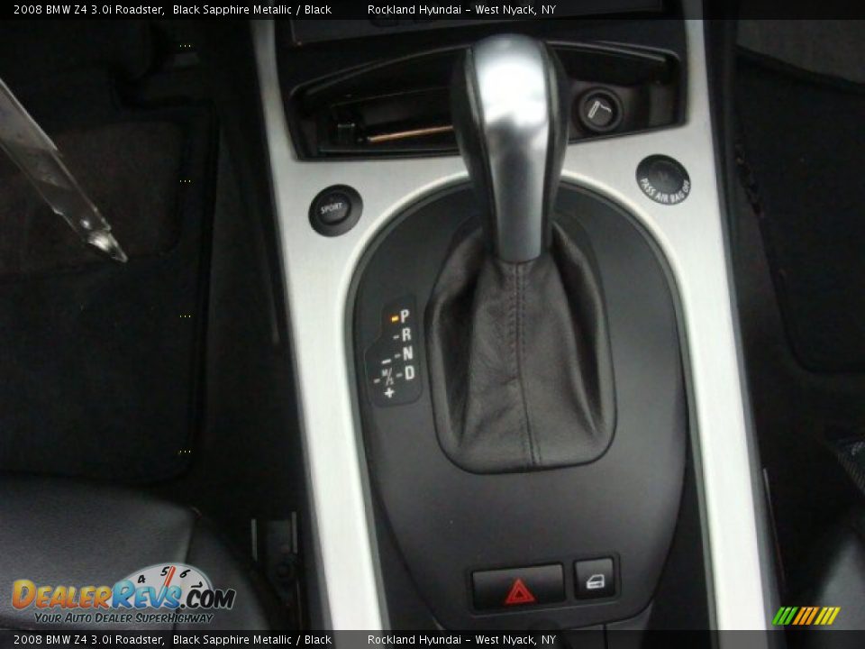 2008 BMW Z4 3.0i Roadster Black Sapphire Metallic / Black Photo #24