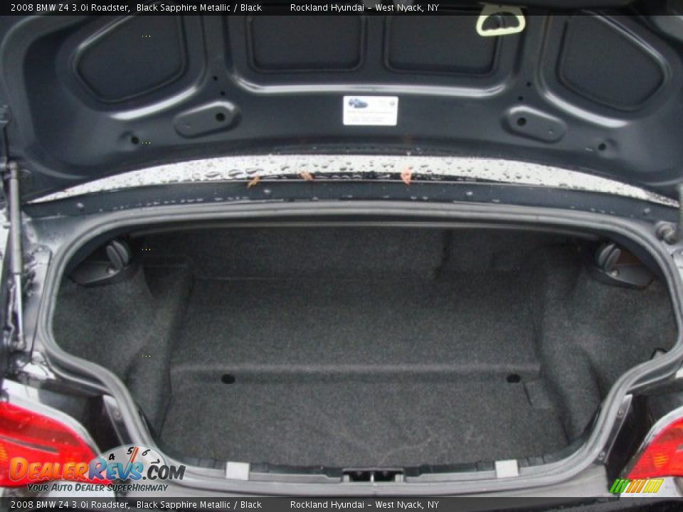 2008 BMW Z4 3.0i Roadster Black Sapphire Metallic / Black Photo #25