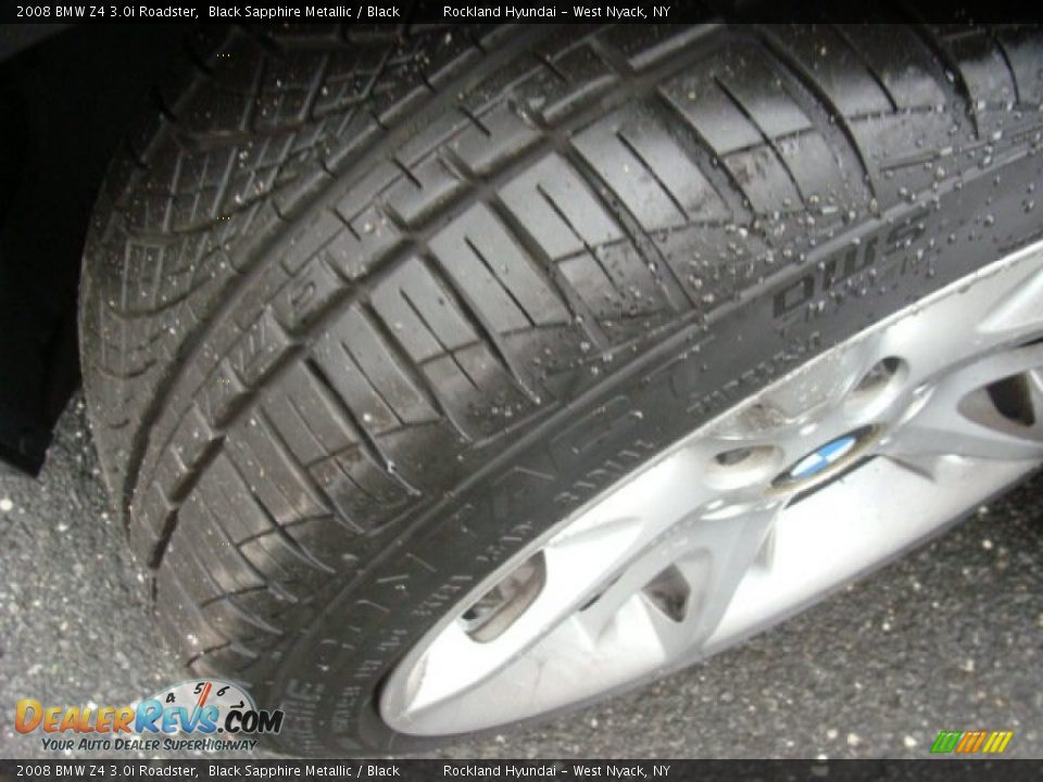 2008 BMW Z4 3.0i Roadster Black Sapphire Metallic / Black Photo #28