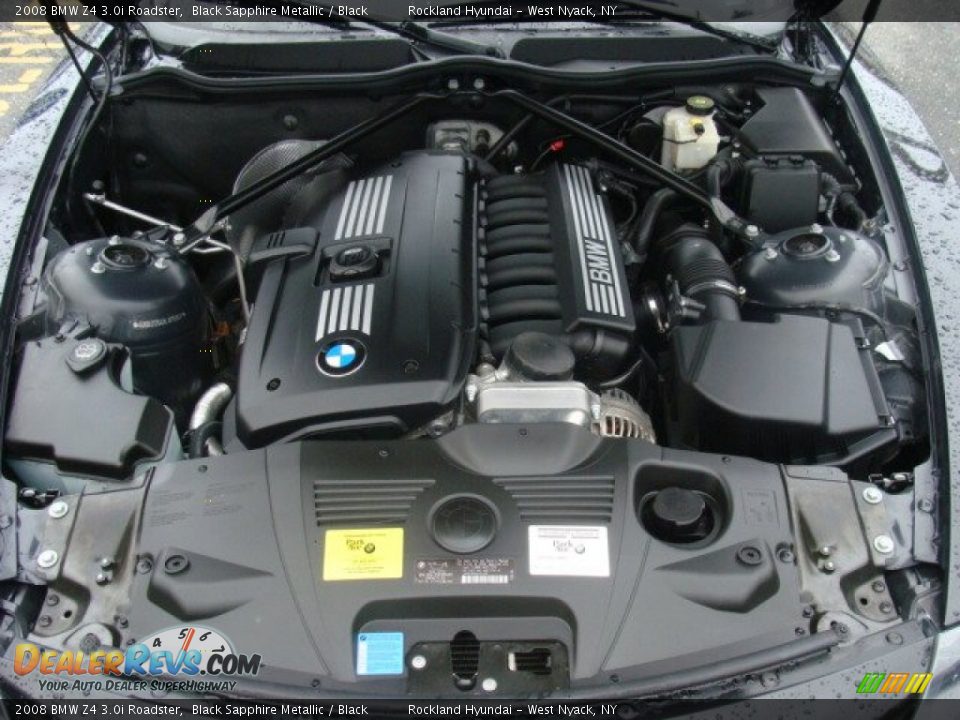 2008 BMW Z4 3.0i Roadster Black Sapphire Metallic / Black Photo #29