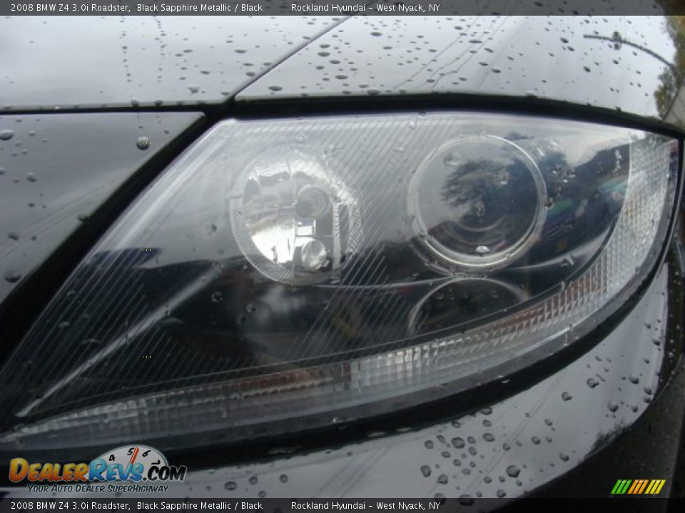 2008 BMW Z4 3.0i Roadster Black Sapphire Metallic / Black Photo #30