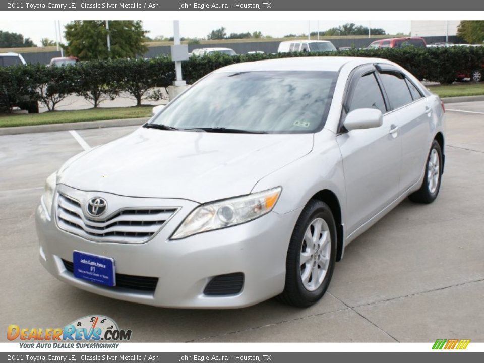 2011 Toyota Camry LE Classic Silver Metallic / Ash Photo #4