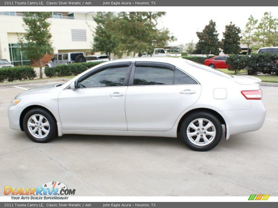 2011 Toyota Camry LE Classic Silver Metallic / Ash Photo #5
