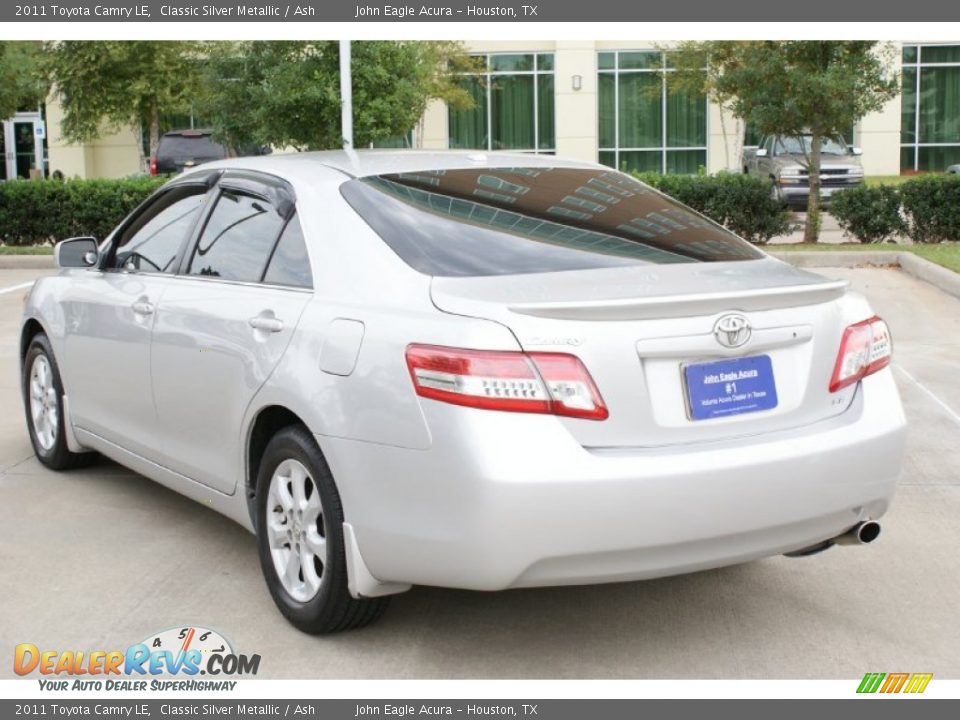 2011 Toyota Camry LE Classic Silver Metallic / Ash Photo #6