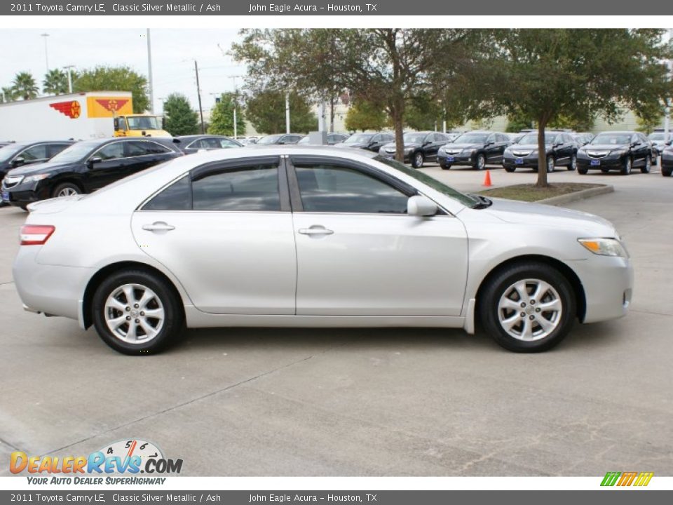 2011 Toyota Camry LE Classic Silver Metallic / Ash Photo #9
