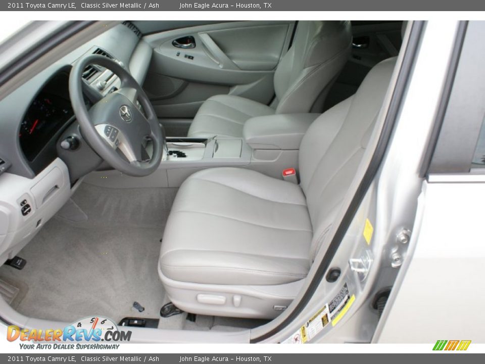 2011 Toyota Camry LE Classic Silver Metallic / Ash Photo #13